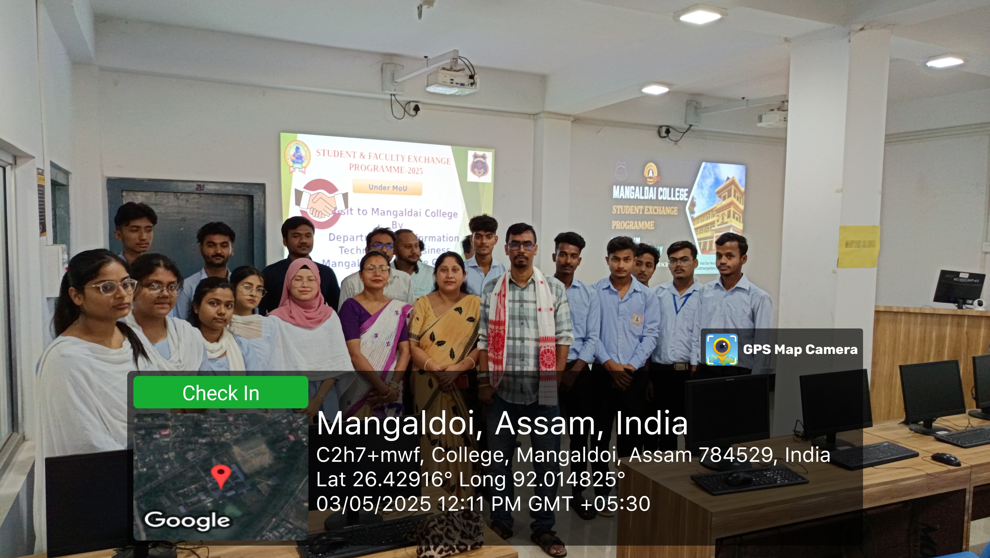 Academic Exchange Programme with Mangaldai College